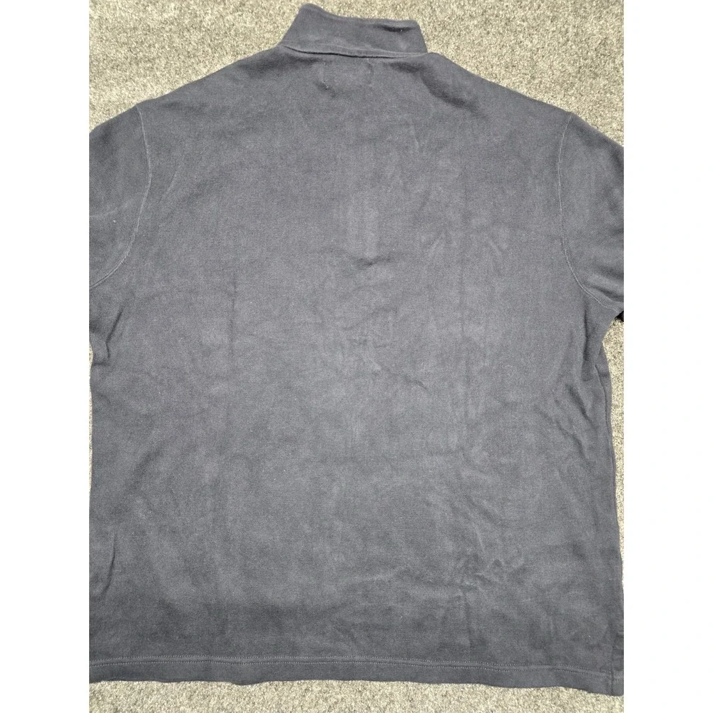 Polo Ralph Lauren 1/4 Zip Sweater Mens‎ XL Dark Blue